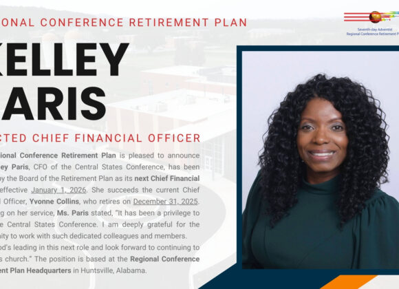 Mrs. Kelley Paris Accepts Position with The Regional Conference Retirement Plan