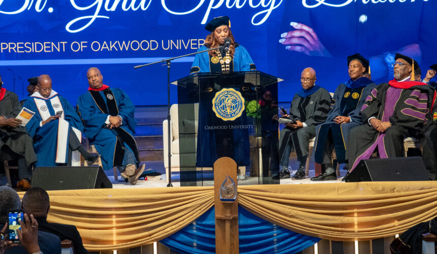 “For Such a Time as This”: The Inauguration of Dr. Gina Spivey Brown, 12th president of Oakwood University “For Such a Time as This”: The Inauguration of Dr. Gina Spivey Brown, 12th president of Oakwood University