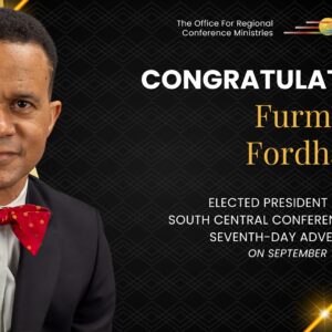 Pastor Furman Fordham Selected as South Central Conference President